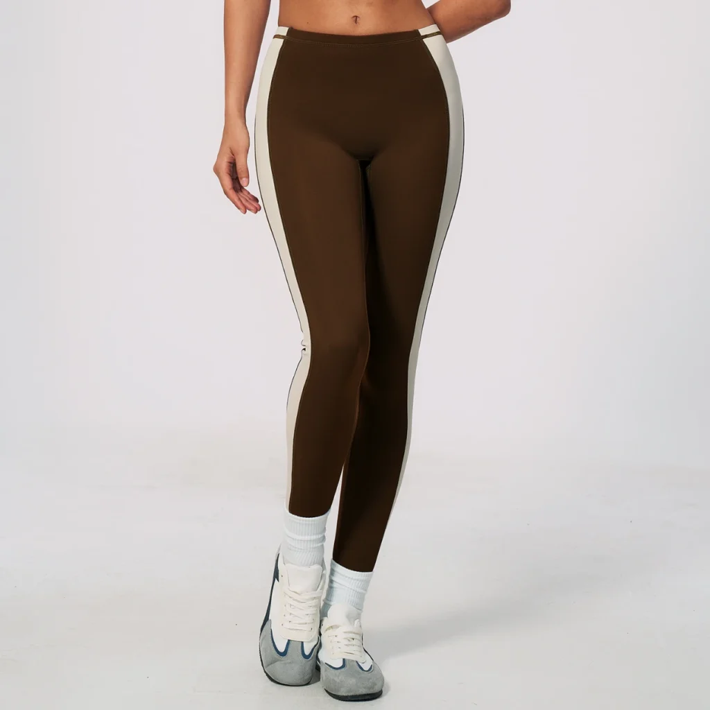 Contrast Color Wholesale Yoga Leggings Pinspark Clothing Suppliers