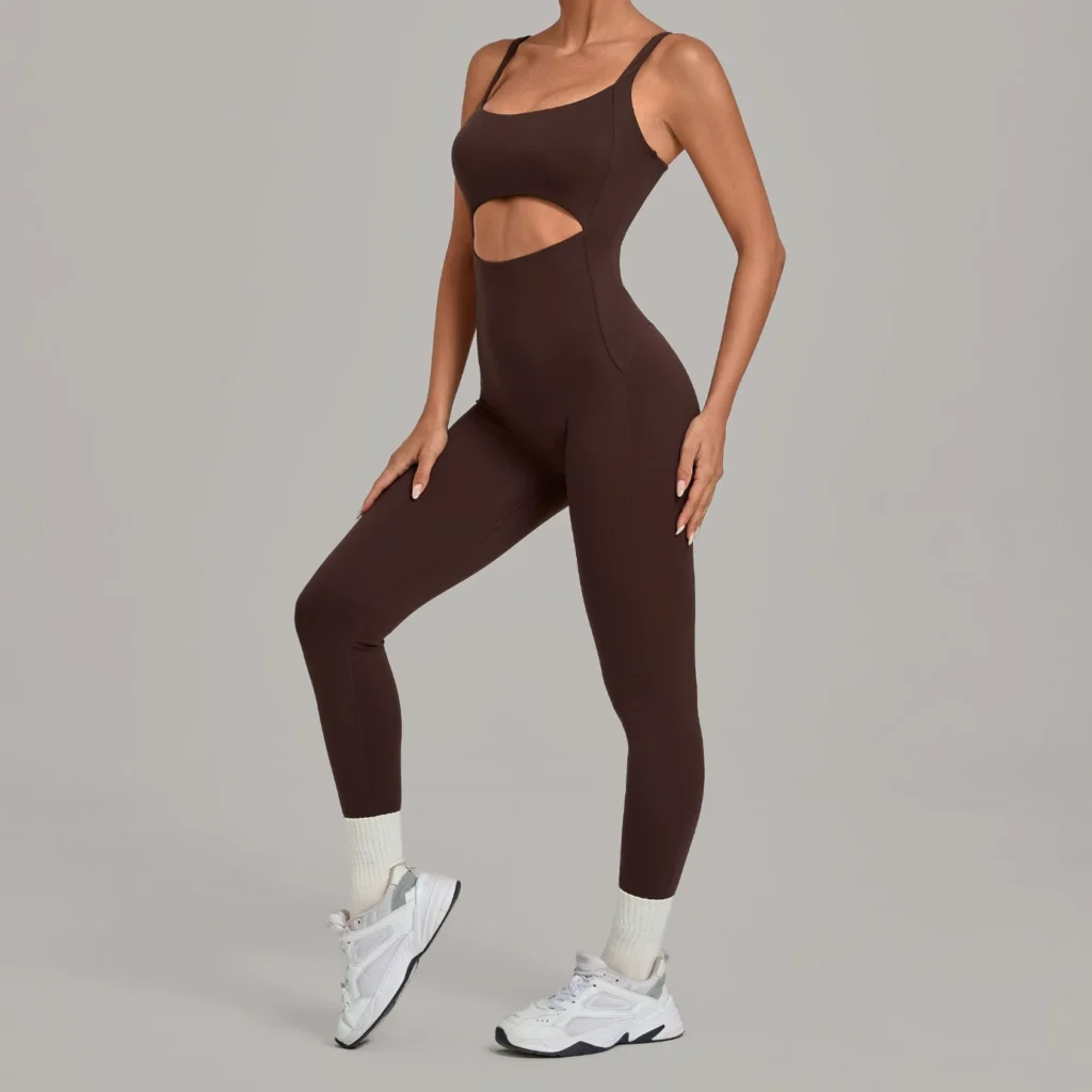 One Piece Exercise Bodysuit Fitness Apparel Distributor Custom Jumpsuits