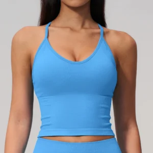 Seamless Activewear Sportswear Tank Top Seamless Clothing For Sensitive Skin Supplier
