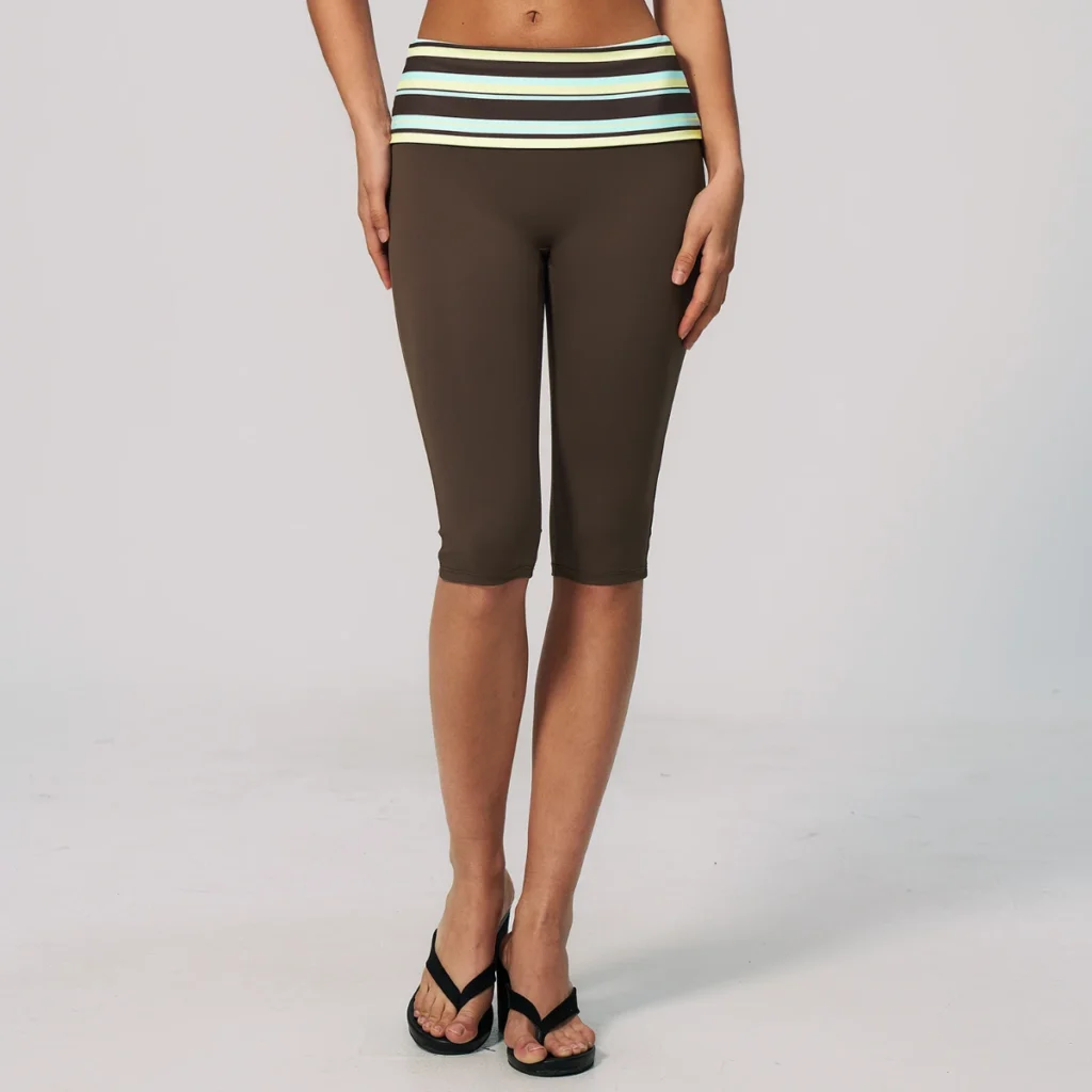 High-Quality Women's Activewear Wholesale Yoga Capri Leggings Supplier