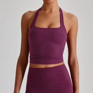 Halter Fitness Tank Tops Bulk Athletic Apparel Gymshark Manufacturer