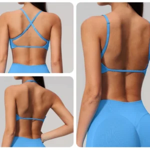 Wholesale Sports Bras Spark Clothing Brand Spaghetti Strap Sports Bra Suppliers