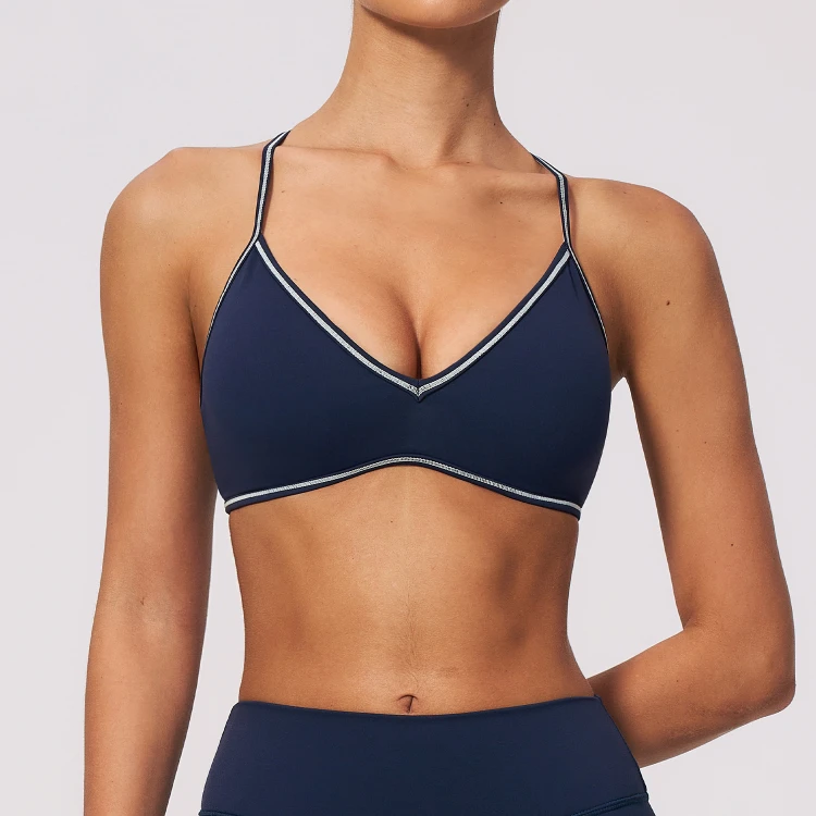 Sparkle Sports Bra Chinese Sportswear Brands Running Bra