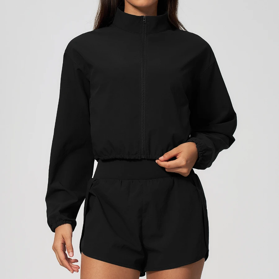 Jacket Factory Sportswear Female Custom Athleisure Wear Supplier