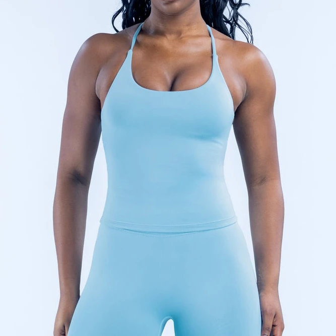 Seamless Workout Clothes Wholesale Plus Size Activewear Workout Tank Tops Supplier