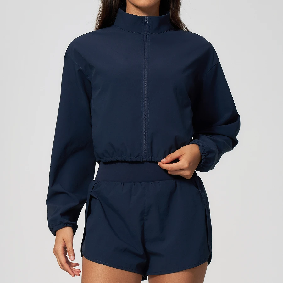 Jacket Factory Sportswear Female Custom Athleisure Wear Supplier
