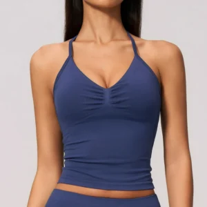 Private Label Sports Clothing Seamless Sportswear Tank Top Supplier