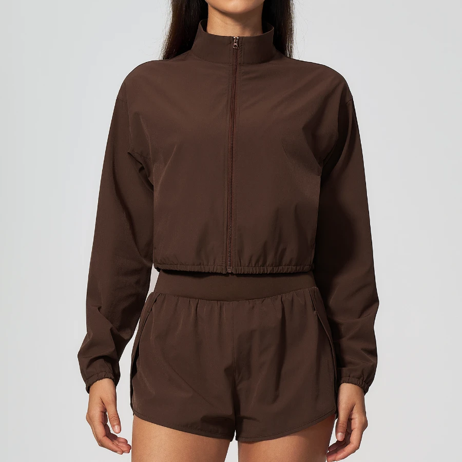 Jacket Factory Sportswear Female Custom Athleisure Wear Supplier