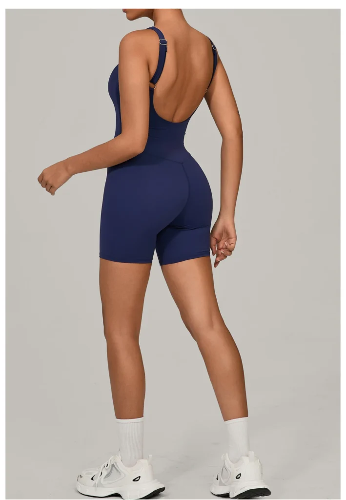 Custom Jumpsuits Women's One Piece Workout Bodysuit Supplier