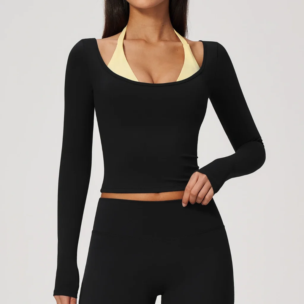 Sparkly Sportswear Wholesale Blank Fitness Apparel Supplier