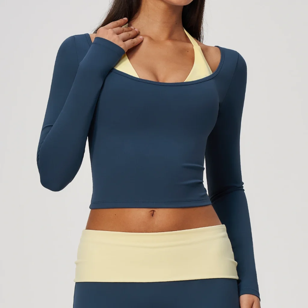 Sparkly Sportswear Wholesale Blank Fitness Apparel Supplier