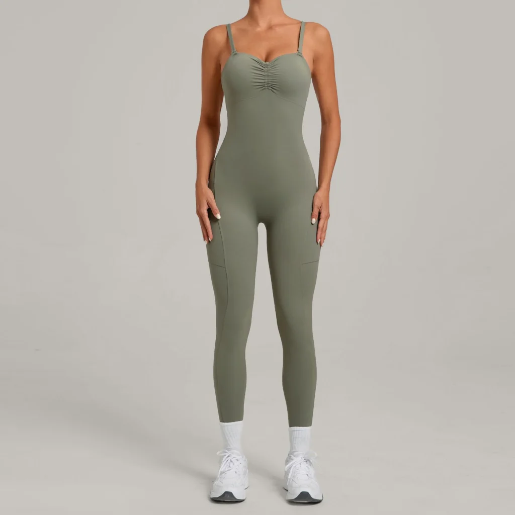 Jumpsuit Sportswear One Piece Bodysuit Leggings Fitness Wear Suppliers