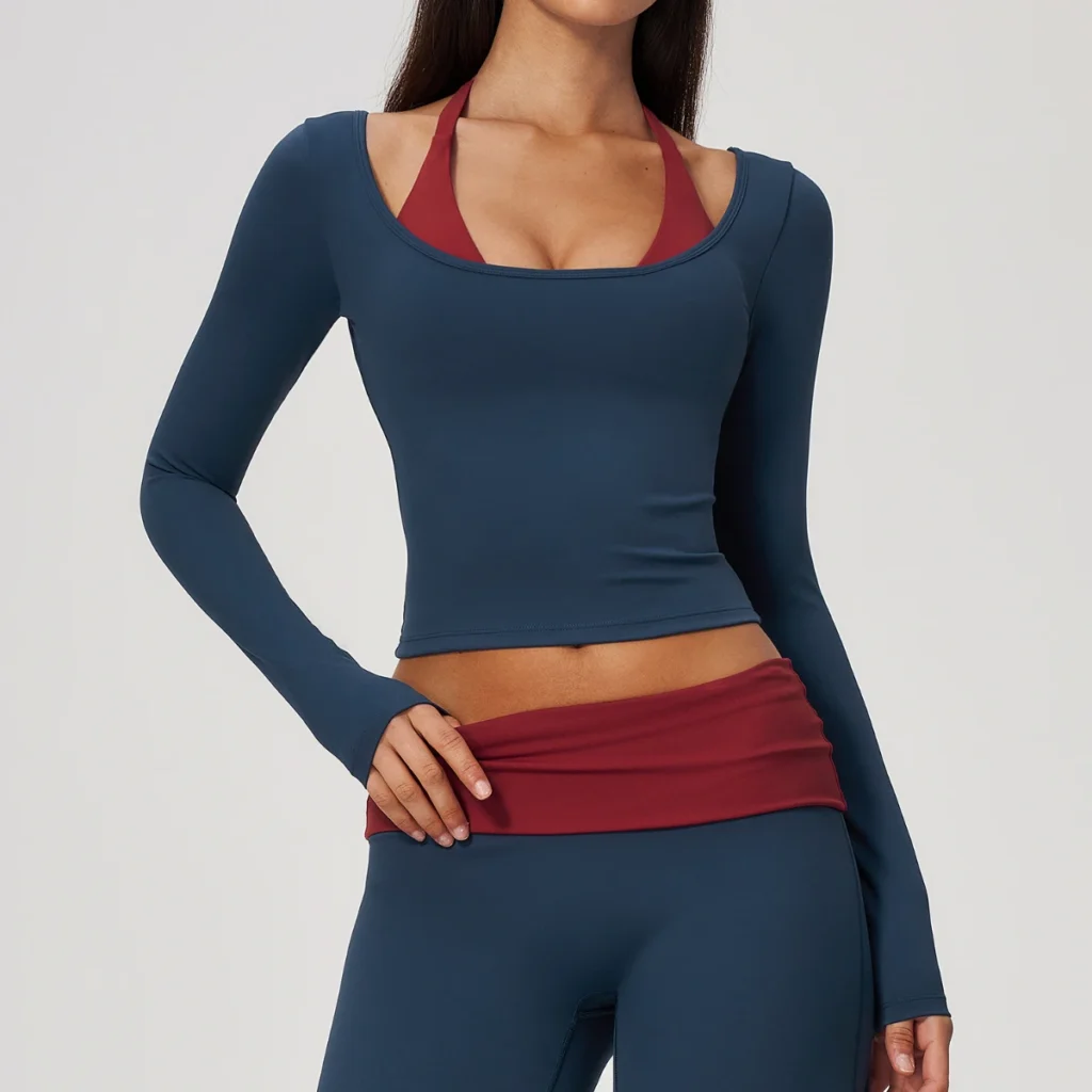Sparkly Sportswear Wholesale Blank Fitness Apparel Supplier