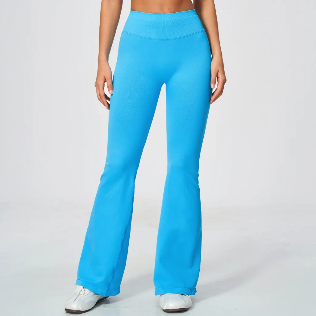 Seamless Clothes Wholesale Supplier What Are Flared Leggings thesparkwear.com
