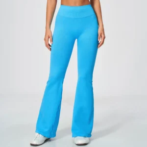 Seamless Clothes Wholesale Supplier What Are Flared Leggings thesparkwear.com