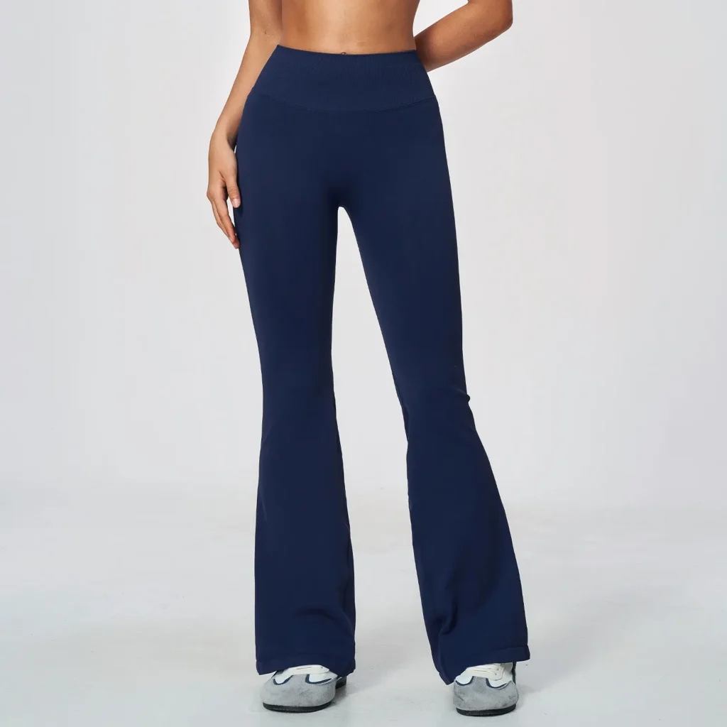 Seamless Clothes Wholesale Supplier What Are Flared Leggings thesparkwear.com