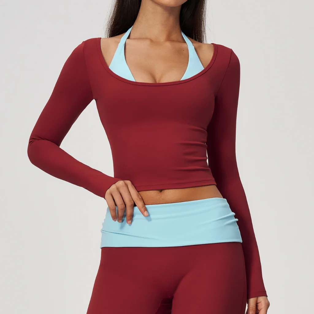 Sparkly Sportswear Wholesale Blank Fitness Apparel Supplier