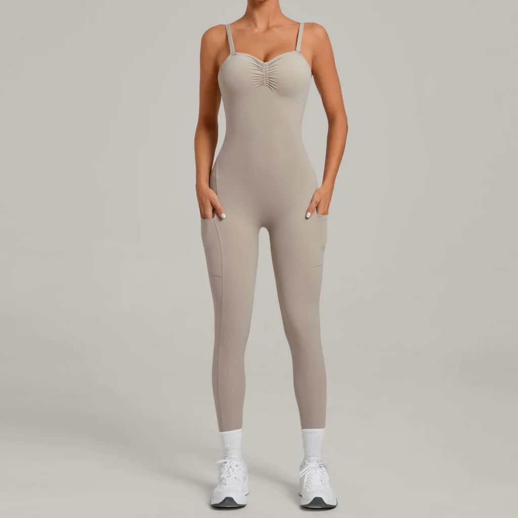 Jumpsuit Sportswear One Piece Bodysuit Leggings Fitness Wear Suppliers