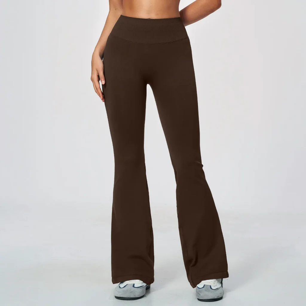 Seamless Clothes Wholesale Supplier What Are Flared Leggings thesparkwear.com