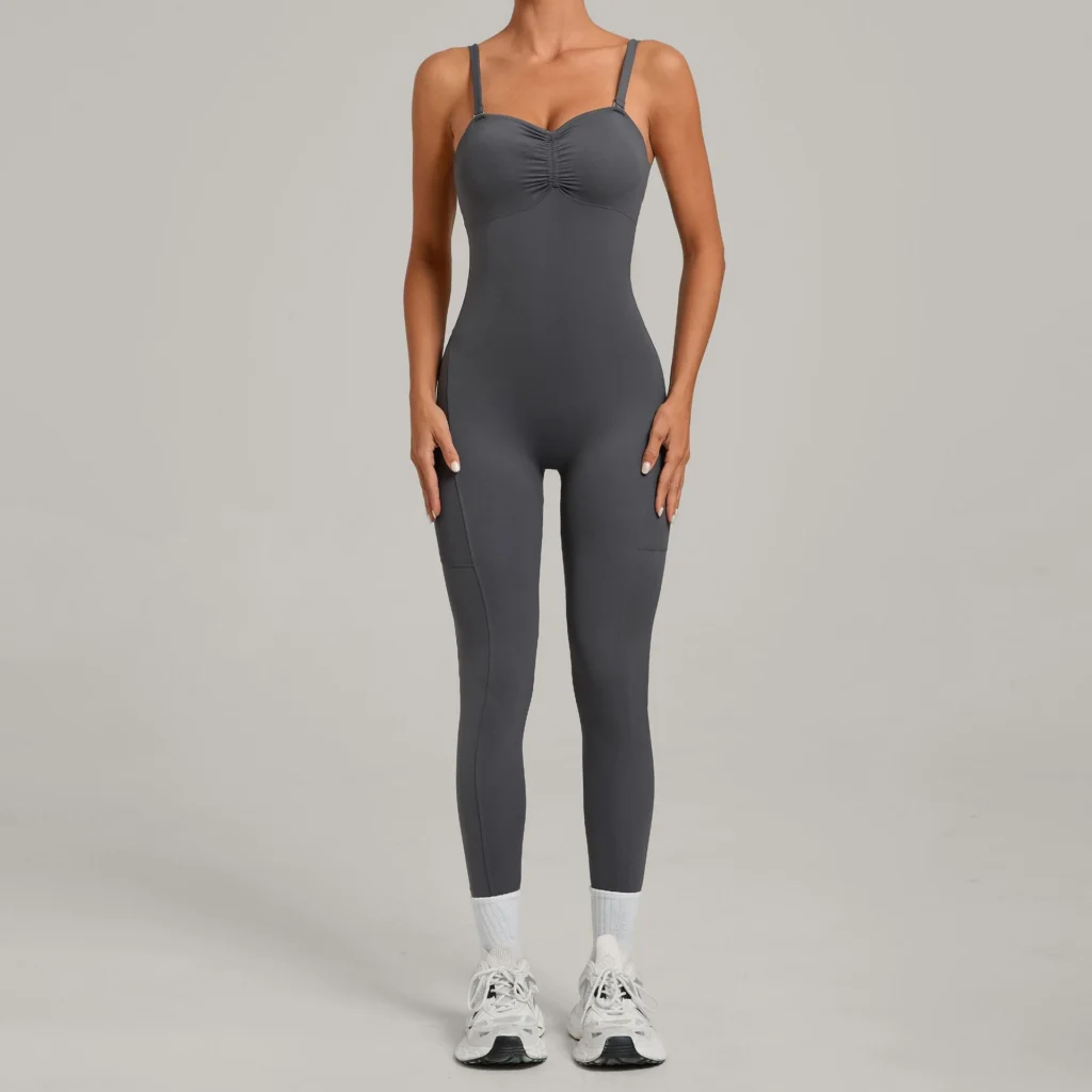 Jumpsuit Sportswear One Piece Bodysuit Leggings Fitness Wear Suppliers