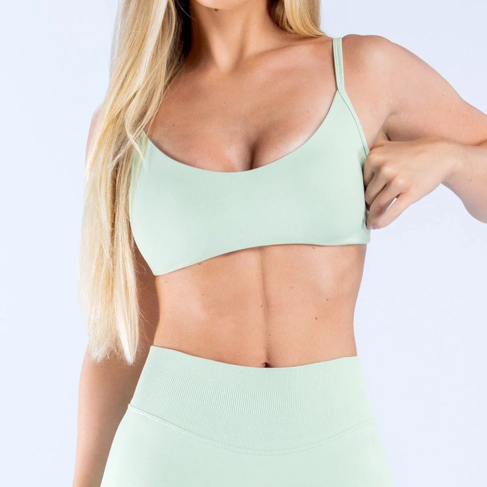 Seamless Athletic Wear Sports Bra Outfits What Are Bras Made Of