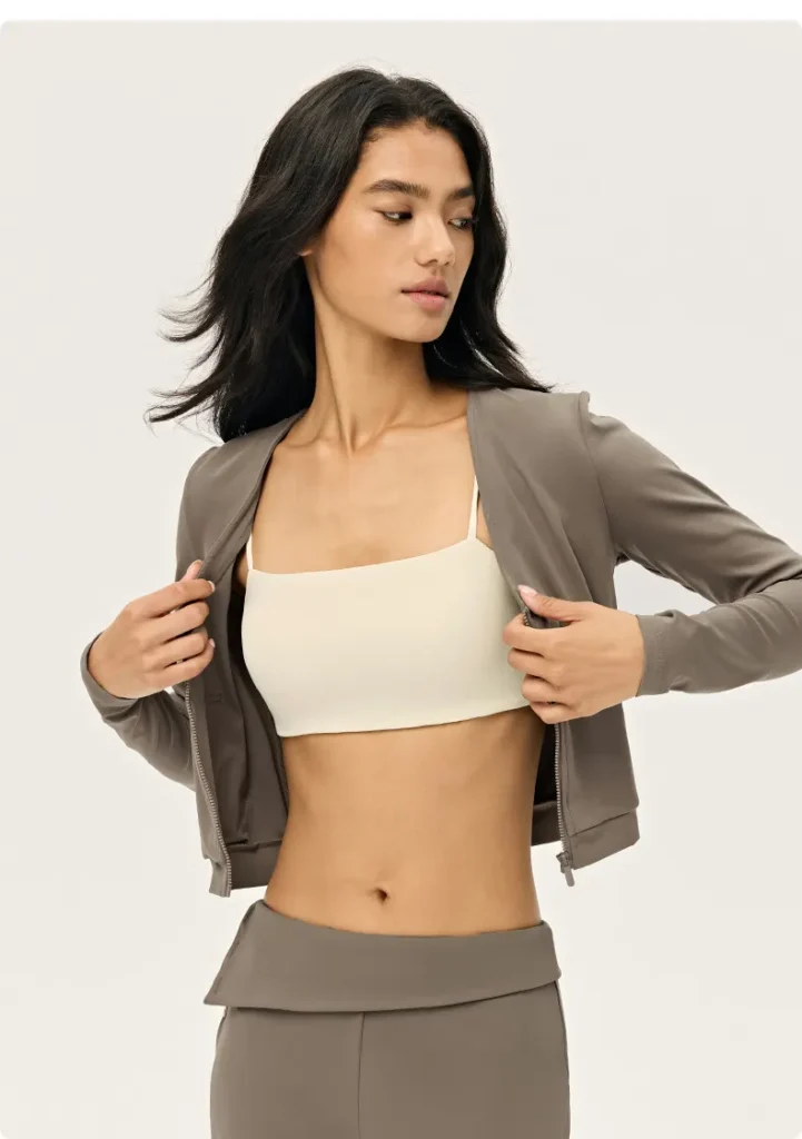 Sports Bra with Spaghetti Straps Bra Material Sports Bra Manufacturers