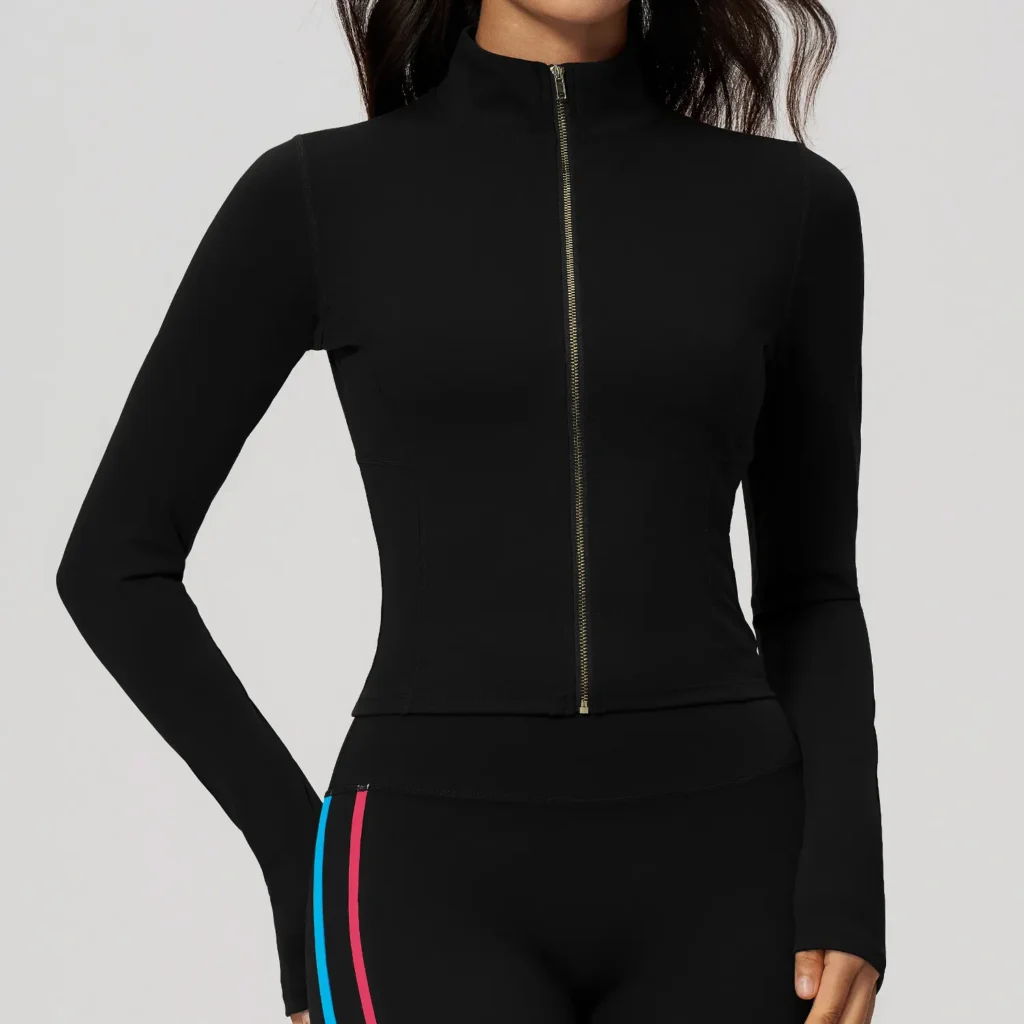 Gymshark Wholesale Blank Gym Apparel Lightweight Workout Jacket Supplier