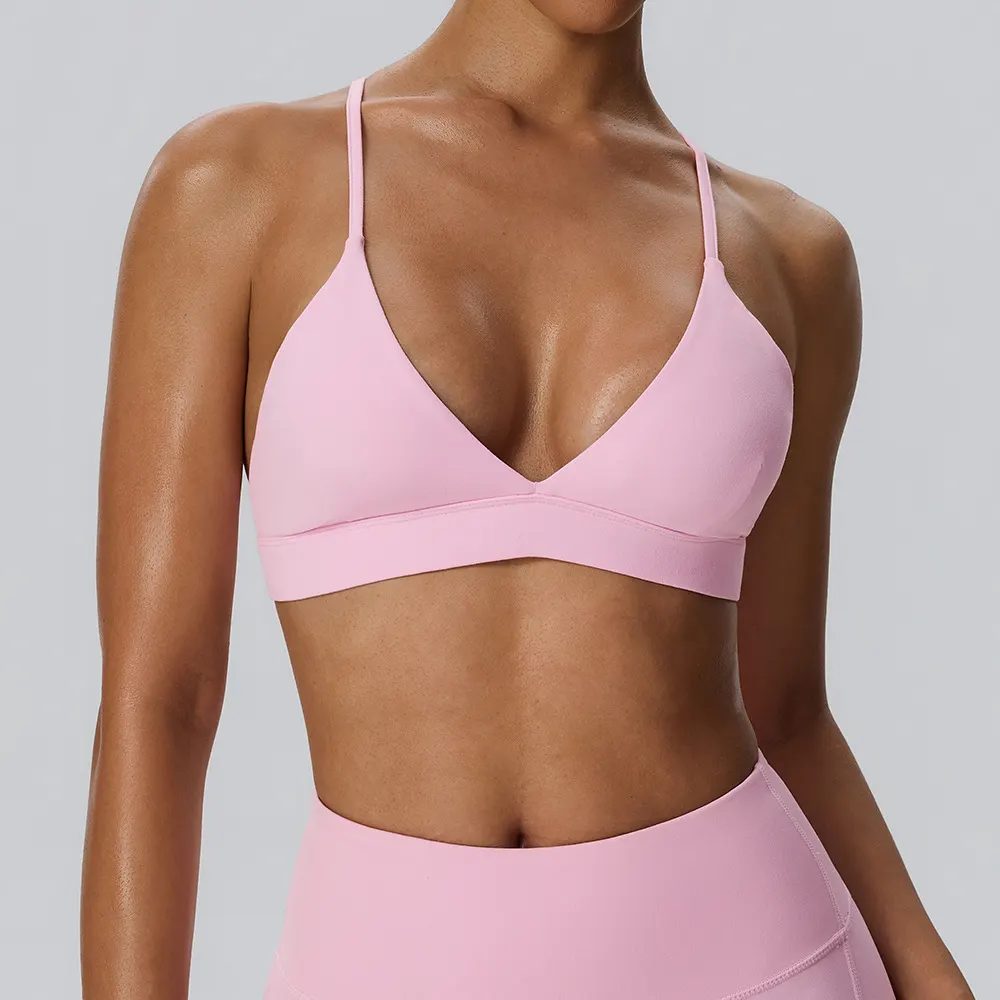 Different Types of Sports Bras Bra Material Fitness Wear Manufacturers