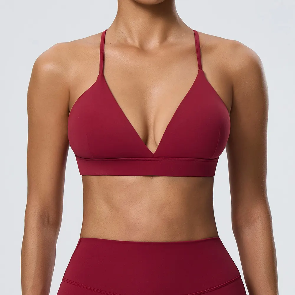Different Types of Sports Bras Bra Material Fitness Wear Manufacturers