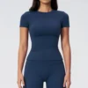 Short Sleeve Yoga Top Activewear Wholesale Distributors thesparkwear. com Short Sleeve Yoga Top Activewear Wholesale Distributors thesparkwear. com