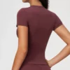Short Sleeve Yoga Top Activewear Wholesale Distributors thesparkwear. com Short Sleeve Yoga Top Activewear Wholesale Distributors thesparkwear. com