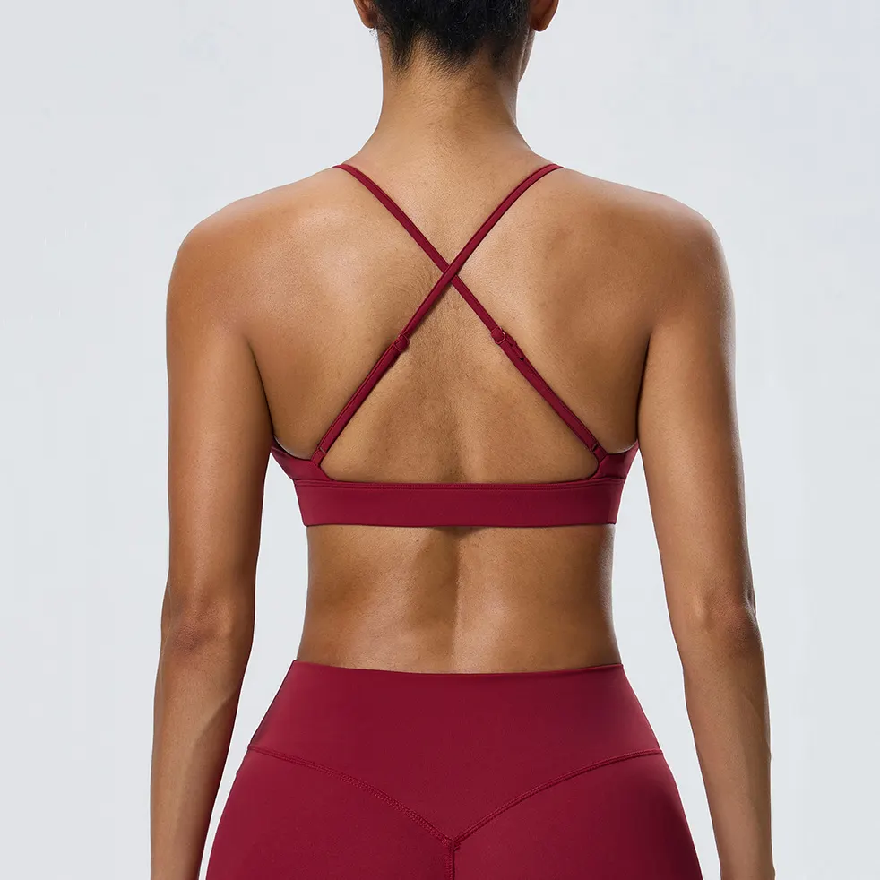 Different Types of Sports Bras Bra Material Fitness Wear Manufacturers