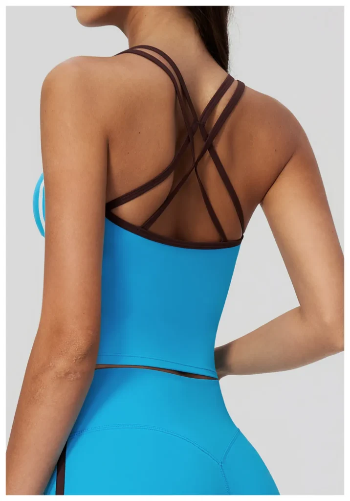 Wholesale Athleisure Wear Factory Sportswear Female Tank Top Gym Clothing Manufacturers