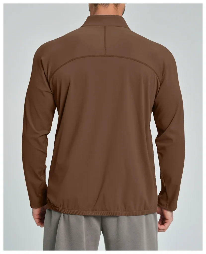 Blank Gym Wear Wholesale Athletic Clothing Lightweight Workout Jacket Supplier